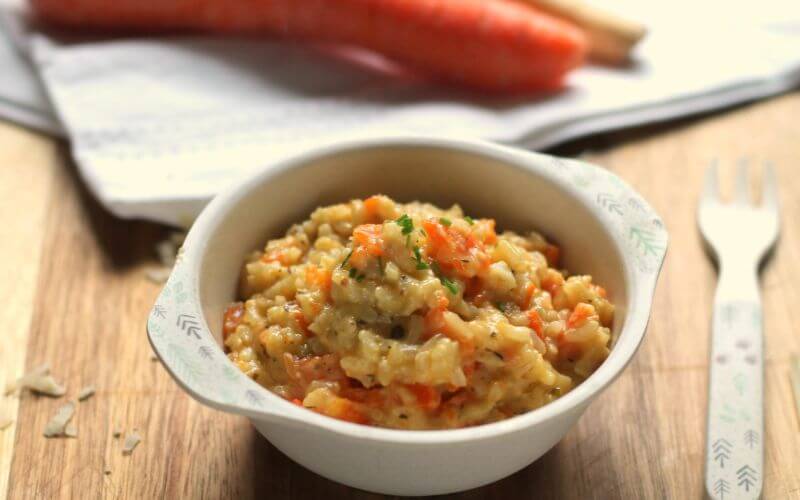 Garlic Rice with Steamed Baby Veggies