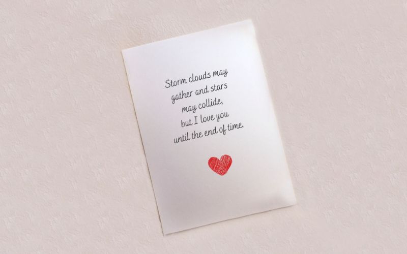 Surprise your Bride Throughout the day with Secret Love Notes