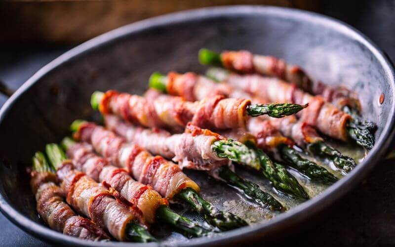 Pancetta Wrapped Asparagus