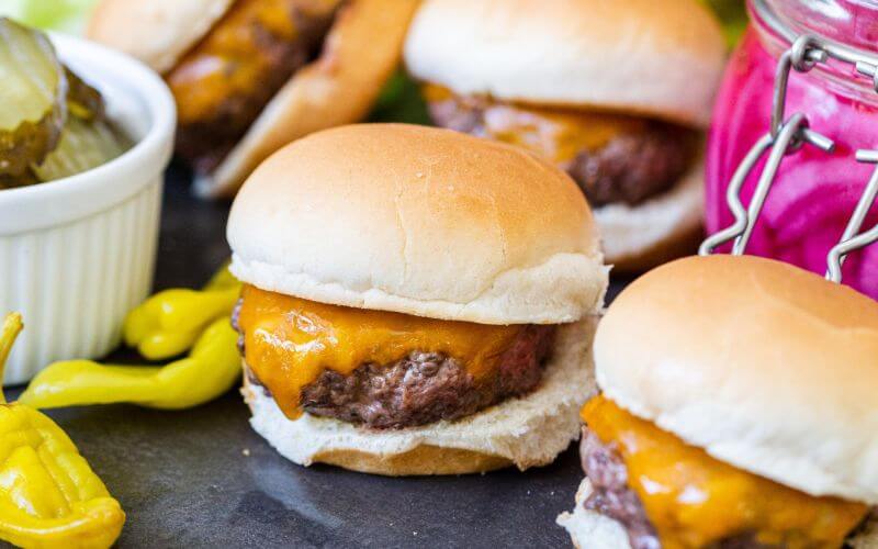 Sliders -Wedding Reception Food Menu Ideas