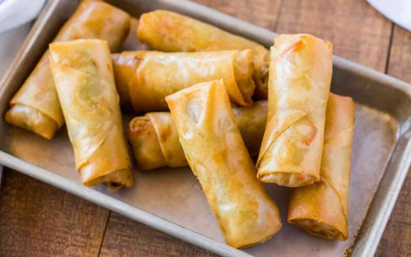 Spring Rolls - Wedding Reception Food Menu Ideas