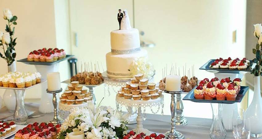 Wedding Cake Table Decoration