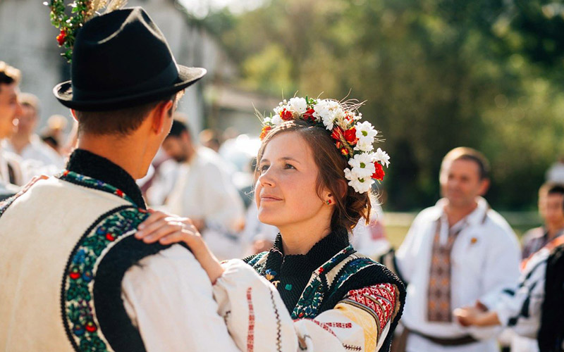 Romanian Wedding Dress