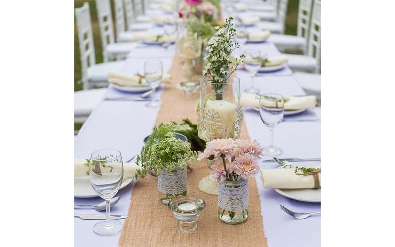 Create a one-of-a-kind table setting with mason jars