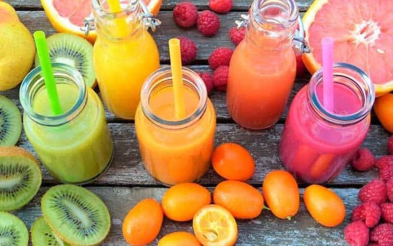 Some Freshness with Fresh Fruit Juices