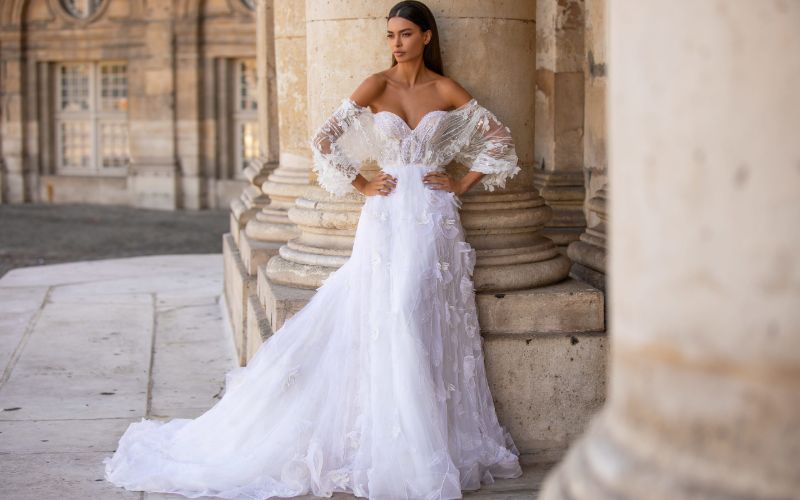 Beautiful White Bridal Gown