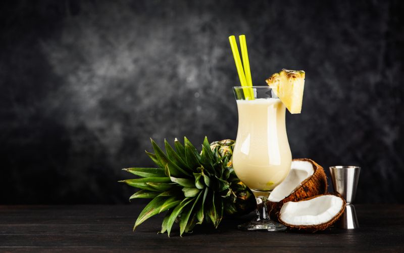 Wedding Welcome Drinks - Pina Colada