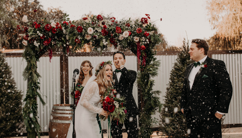 Host A Mesmerizing Winter Wedding