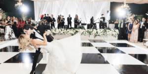 Dreamy Black And White Wedding: The American Way