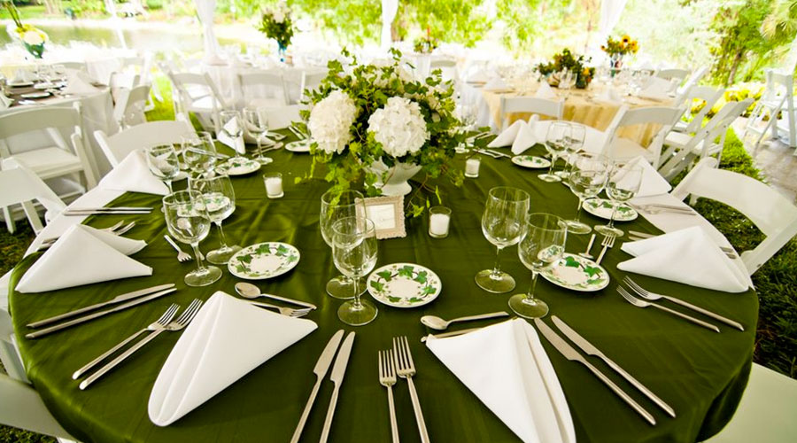 Sage Green Table Decor