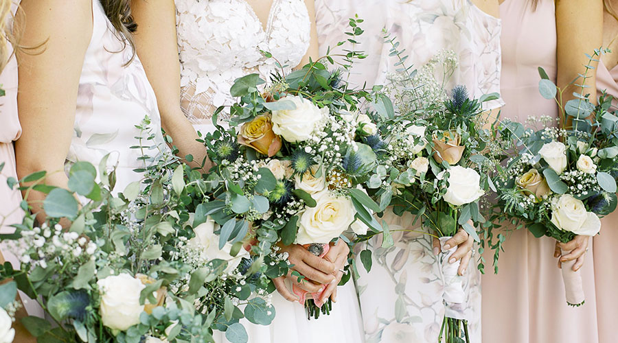 Sage Green Wedding Bouquet