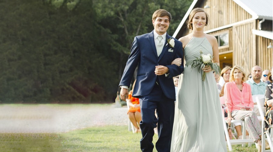 Sage Green Wedding Dress