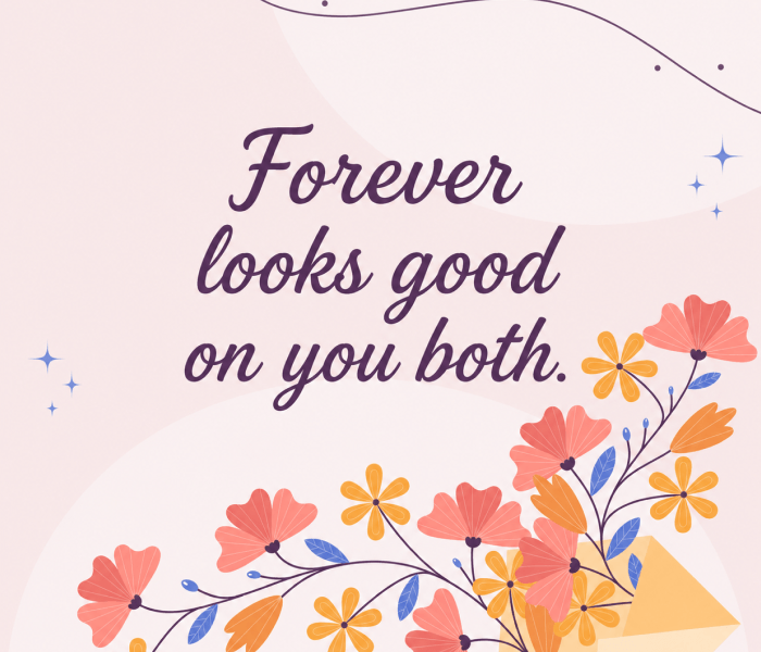 Forever looks good on you both - Happy Wedding App Forever-looks-good-on-you-both