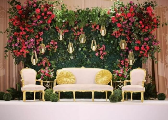 attractive backdrop for your wedding ceremony