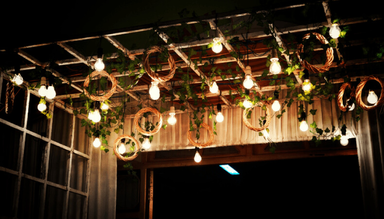 Lighting Decoration for Wedding