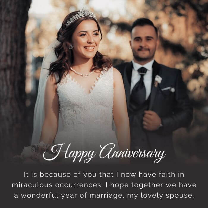 Wedding Anniversary Wishes for Your Wife 