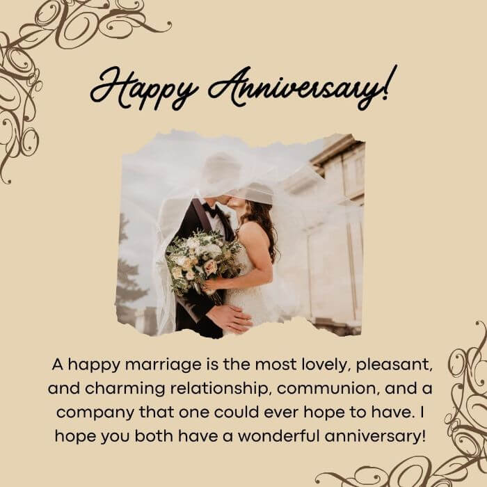 Wedding Anniversary Wishes to Your Favorite Couple