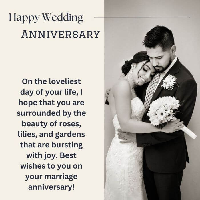 Wedding Anniversary Wishes to Your Favorite Couple 