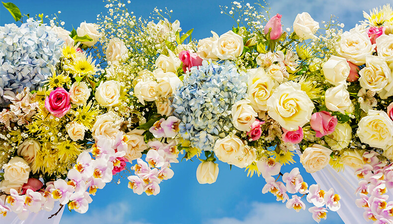wedding flower cost