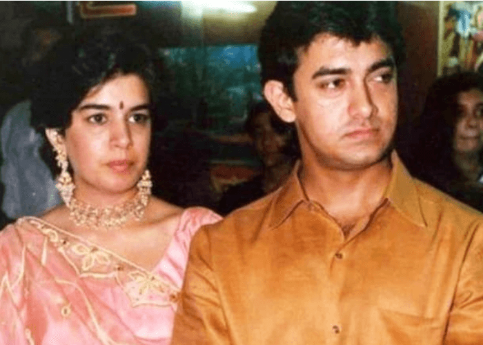 Aamir Khan and Reena Dutta