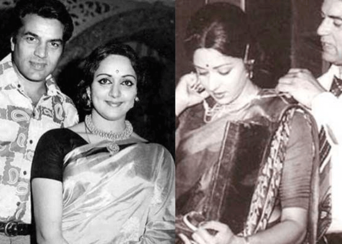 Dharmendra and Hema Malini