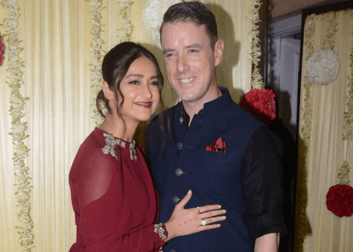 Ileana DCruz and Andrew Kneebone