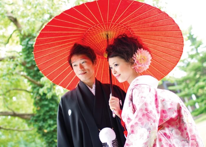 Japanese Wedding Couple