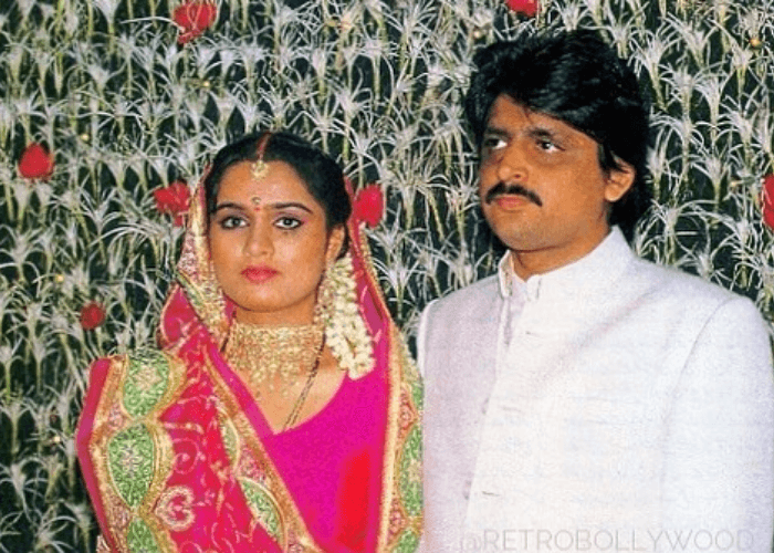 Padmini Kolhapuri and Pradeep Sharma