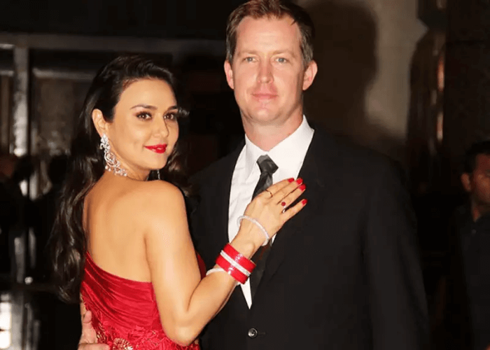 Preity Zinta and Gene Goodenough