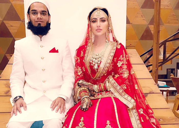 Sana Khan and Anas Sayyad