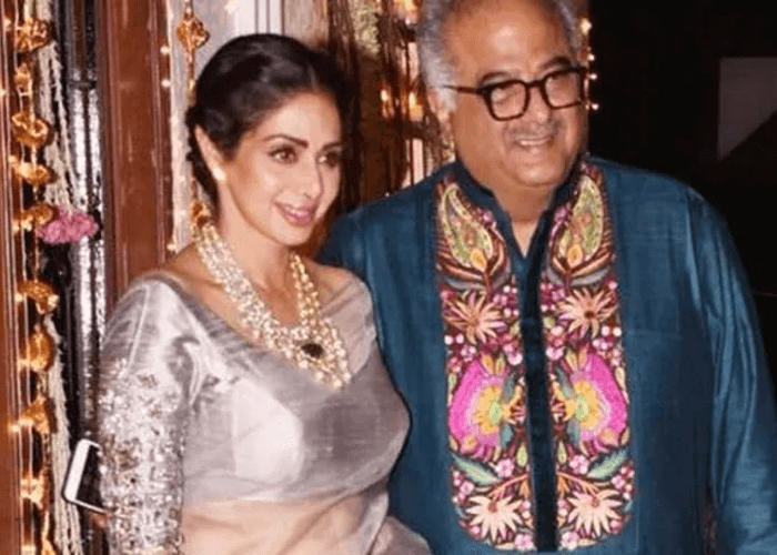 Sridevi and Boney Kapoor