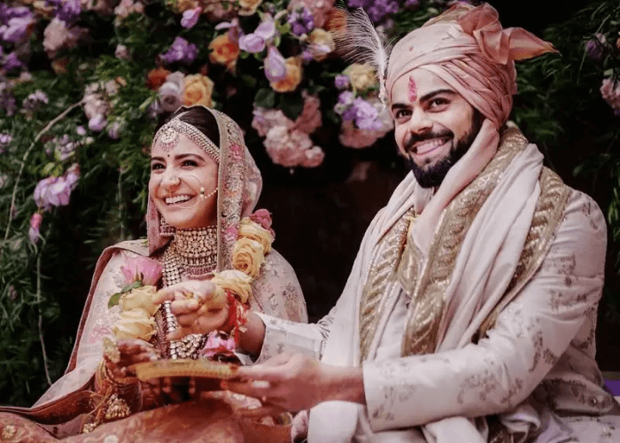 Virat Kohli and Anushka Sharma