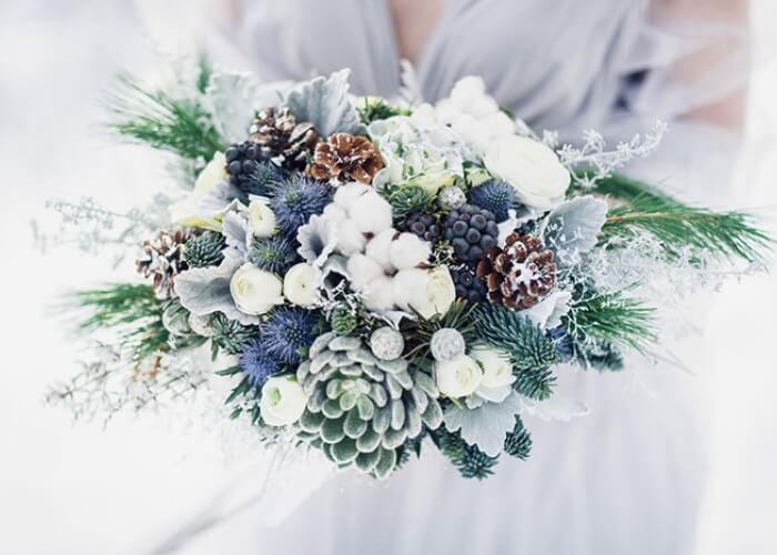 Christmas Wedding Bouquet