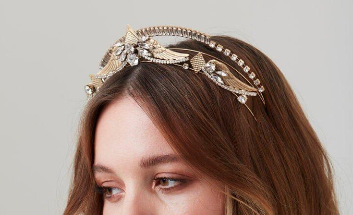 Gold Jacinta Tiara