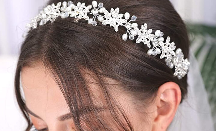 Sharni Silver Headband