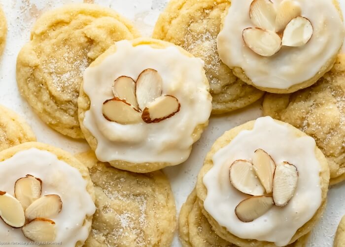 Almond Sugar Coated Cookies