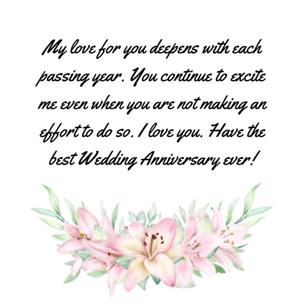 Best Wedding Anniversary Wishes