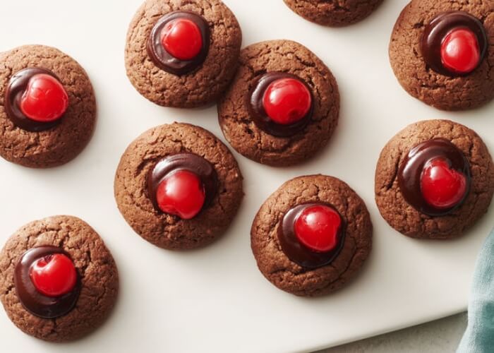 Chocolate Cherry Cookies