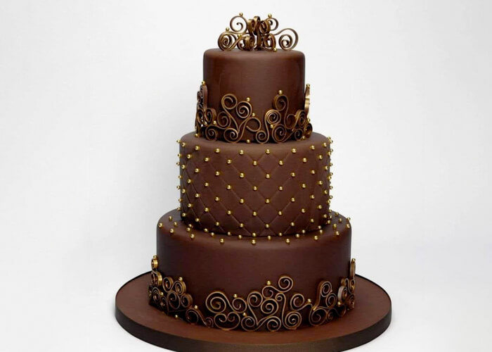 3 Tier Chocolate Cake