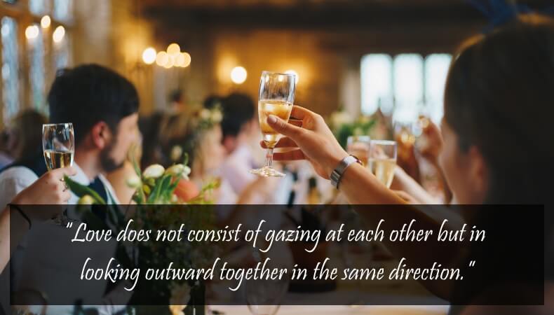 Short and Sweet Wedding Toast Quotes