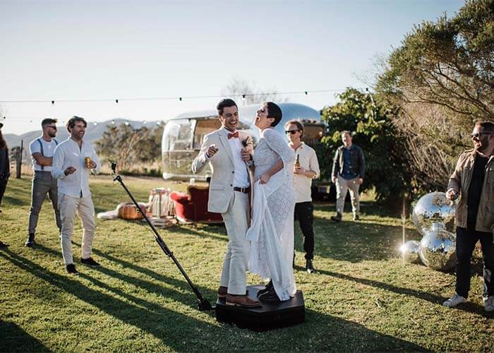 The Wedding Photo And Video Booth Captures