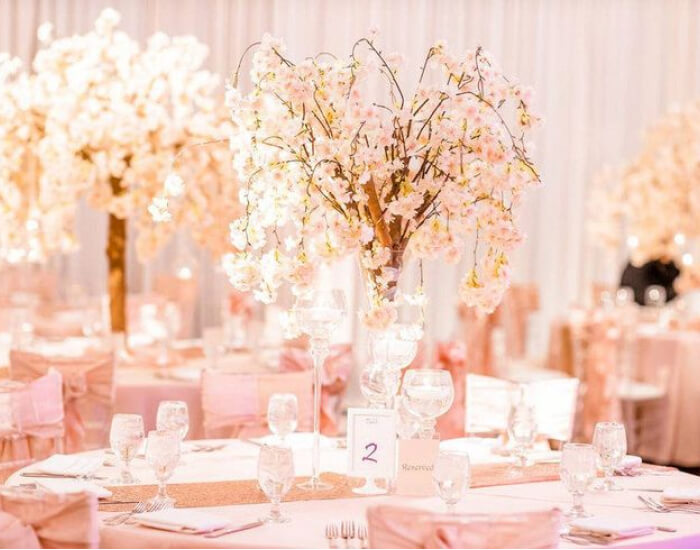 Cherry Blossoms Centerpiece