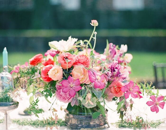 Floral Rose Centerpiece