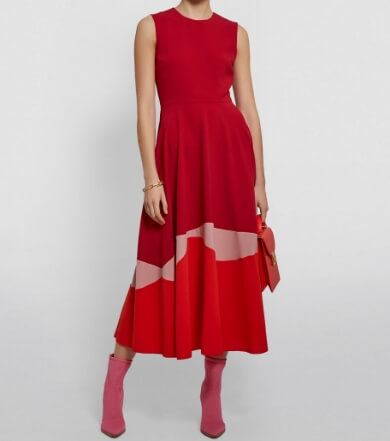 Roksanda Alesi Red Dress