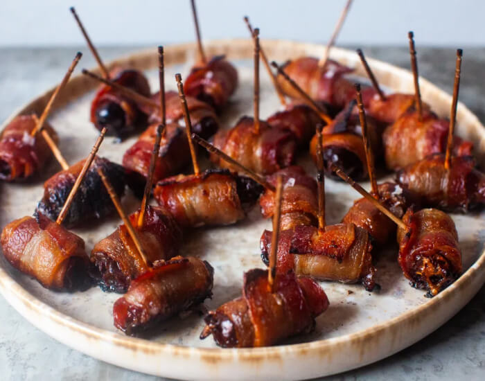 Bacon-Wrapped Dates