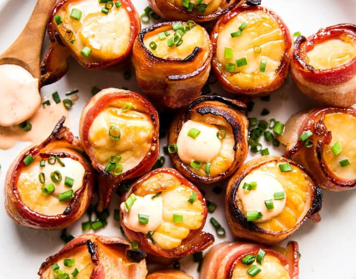 Bacon Wrapped Scallops