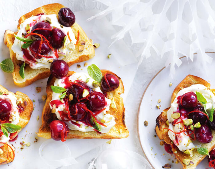 Cherry Bruschetta