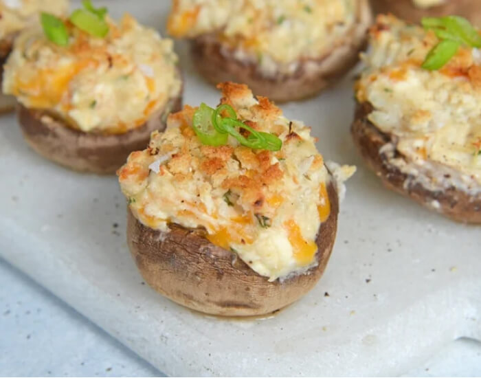 Crab Stuffed Mushrooms