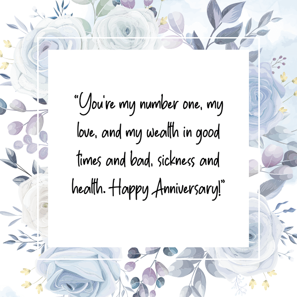 inspirational wedding anniversary message