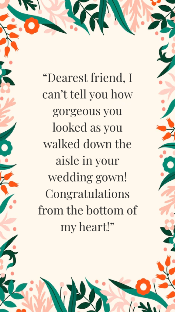 quotes for friend wedding